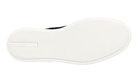 Prada Men's Black Leather Slip-on Sneaker 4D3523