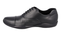 Prada Men's Black Leather Toblach Sneaker 4E0770