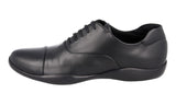 Prada Men's Black Leather Toblach Sneaker 4E0770