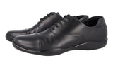 Prada Men's Black Leather Sneaker 4E0770