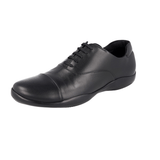 Prada Men's Black Leather Toblach Sneaker 4E0770