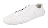 Prada Men's 4E1165 EFX F0009 Leather Sneaker