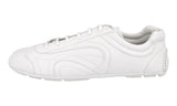 Prada Men's White Leather Re-edition Montecarlo Sneaker 4E1165