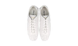 Prada Men's White Leather Re-edition Montecarlo Sneaker 4E1165