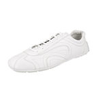 Prada Men's White Leather Re-edition Montecarlo Sneaker 4E1165