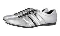 Prada Men's Silver Leather Sneaker 4E1807