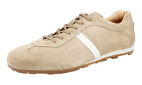 Prada Men's 4E1965 L03 F0F24 Leather Sneaker