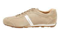 Prada Men's Beige Leather Sneaker 4E1965