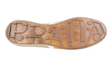 Prada Men's Beige Leather Sneaker 4E1965