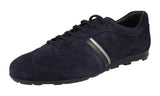 Prada Men's 4E1965 LO3 F0008 Leather Sneaker