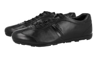 Prada Men's Black Leather Monte Carlo Sneaker 4E1965