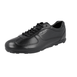 Prada Men's Black Leather Sneaker 4E2020