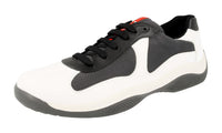 Prada Men's 4E2043 3H7X F0EUA Leather Sneaker