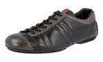 Prada Men's 4E2246 LO0 F09966 Leather Sneaker