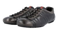 Prada Men's Black Leather Sneaker 4E2246