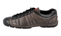 Prada Men's Brown Leather Sneaker 4E2246