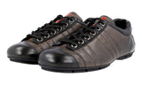 Prada Men's Brown Leather Sneaker 4E2246