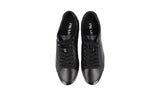 Prada Men's Black Leather Sneaker 4E2439