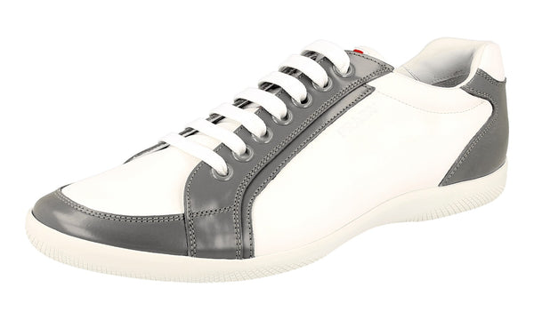 Prada Men's 4E2439 3D79 F0Z6K Leather Sneaker
