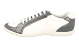 Prada Men's White Leather Sneaker 4E2439