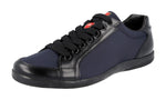 Prada Men's 4E2439 3OUU F0008 Leather Sneaker