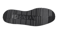 Prada Men's Blue Heavy-Duty Rubber Sole Lace-up Shoes 4E2502