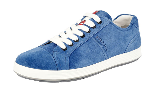 Prada Men's 4E2552 O53 F0016 Leather Sneaker