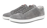 Prada Men's Grey Leather Sneaker 4E2552