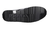 Prada Men's Black Full Brogue Leather Sneaker 4E2604
