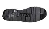 Prada Men's White Full Brogue Leather Sneaker 4E2604