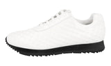Prada Men's White Leather Sneaker 4E2611