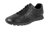Prada Men's 4E2700 2OD6 F0002 Leather Sneaker