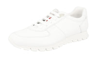 Prada Men's 4E2700 O3Y F0N40 Leather Sneaker