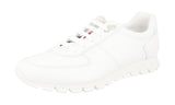 Prada Men's 4E2700 O3Y F0N40 Leather Sneaker