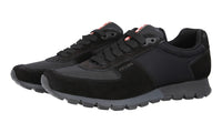 Prada Men's Black Leather Matchrace Sneaker 4E2700