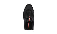 Prada Men's Black Leather Matchrace Sneaker 4E2700