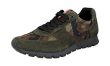 Prada Men's 4E2700 OQT F0334 Leather Sneaker