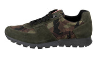 Prada Men's Multicoloured Leather Matchrace Sneaker 4E2700