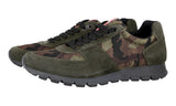Prada Men's Multicoloured Leather Nylon Prax Sneaker 4E2700