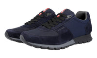 Prada Men's Blue Leather Matchrace Sneaker 4E2700