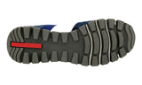 Prada Men's Blue Leather Sneaker 4E2718