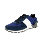Prada Men's Blue Leather Sneaker 4E2718