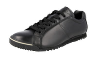 Prada Men's 4E2719 3KYF F0002 Leather Sneaker