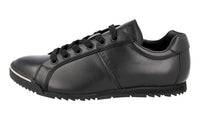 Prada Men's Black Leather Sneaker 4E2719