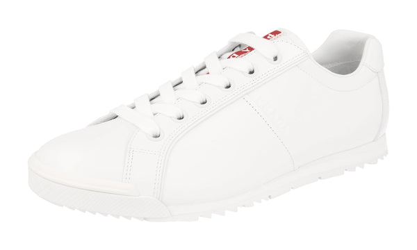 Prada Men's 4E2719 3O9U F0009 Leather Sneaker