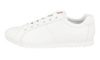 Prada Men's White Leather Sneaker 4E2719