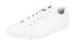 Prada Men's 4E2719 6DT F0009 Leather Sneaker