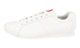 Prada Men's White Leather Sneaker 4E2719