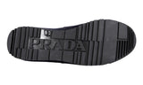 Prada Men's Blue Heavy-Duty Rubber Sole Leather Sneaker 4E2719