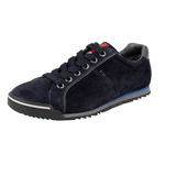 Prada Men's Blue Leather Sneaker 4E2719